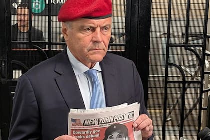 Sliwa es uno de los candidatos a la alcaldía por la ciudad de Nueva York