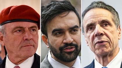 Sliwa, Mamdani y Cuomo son los principales candidatos para suceder a Eric Adams como alcalde de Nueva York