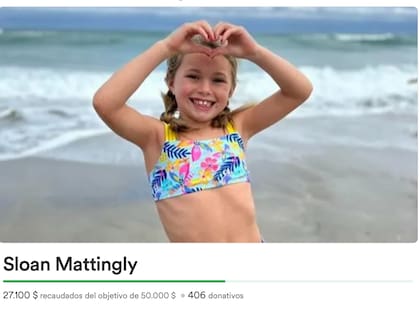 Sloan Mattingly murió a los 7 años