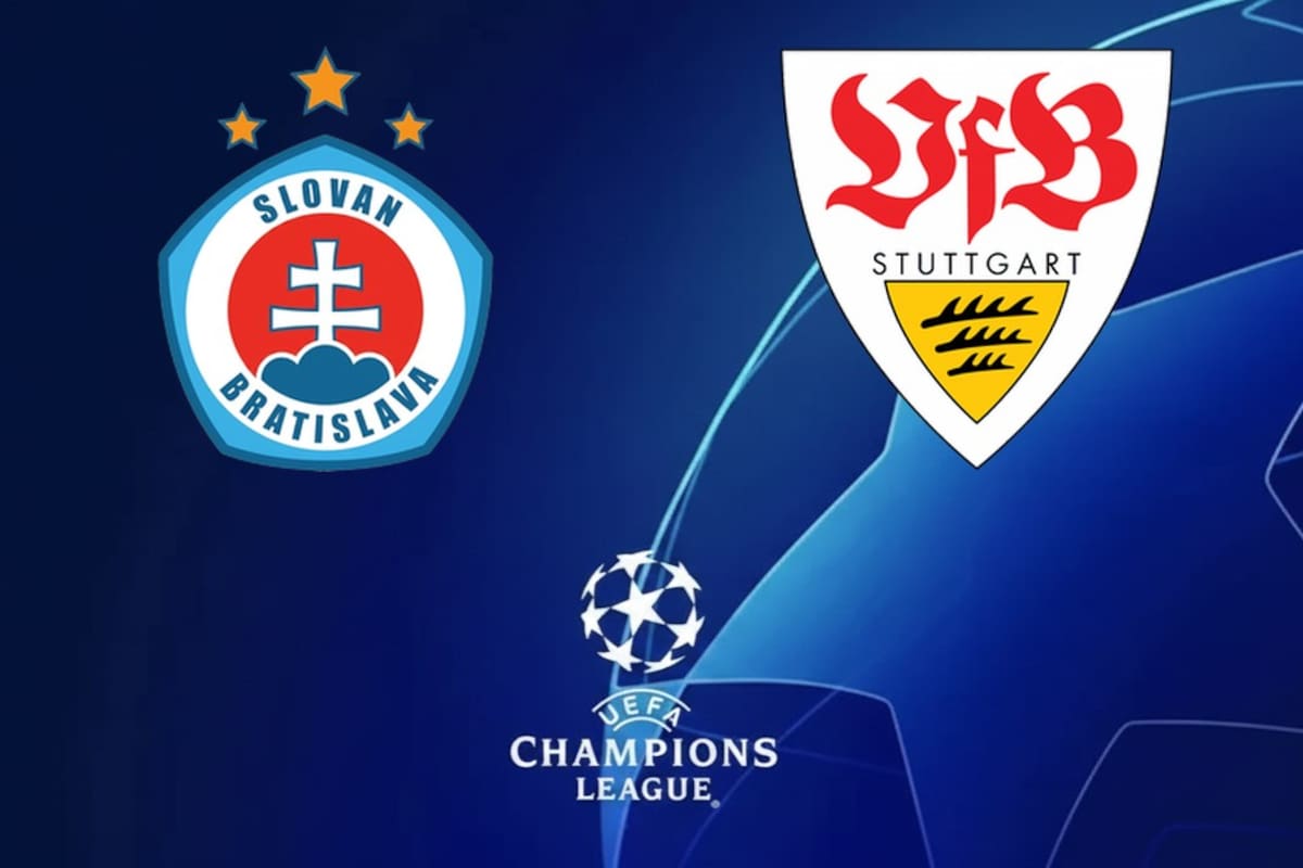 Slovan Bratislava vs. Stuttgart, por una nueva jornada de la Liga de Campeones de Europa