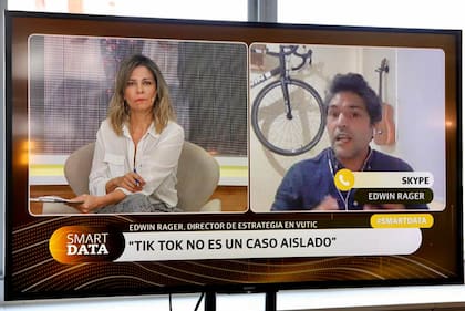 Carla Quiroga (LA NACION) entrevistó a Edwin Rager, director de estrategia en Vutic, quien aseguró que Tik Tok "no es un caso aislado"
