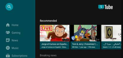 Smart Tube APK permite opciones que Youtube no habilita para los Smart TV, pero debe ser descargado desde GitHub (fuente: captura de pantalla)