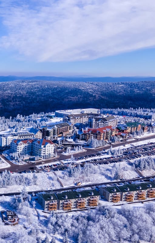 Snowshoe, en el estado de West Virginia.