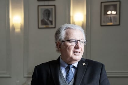 El rector de la UBA Alberto Barbieri