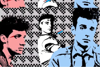 Soda Stereo, con la estética pop de mediados de los ochenta