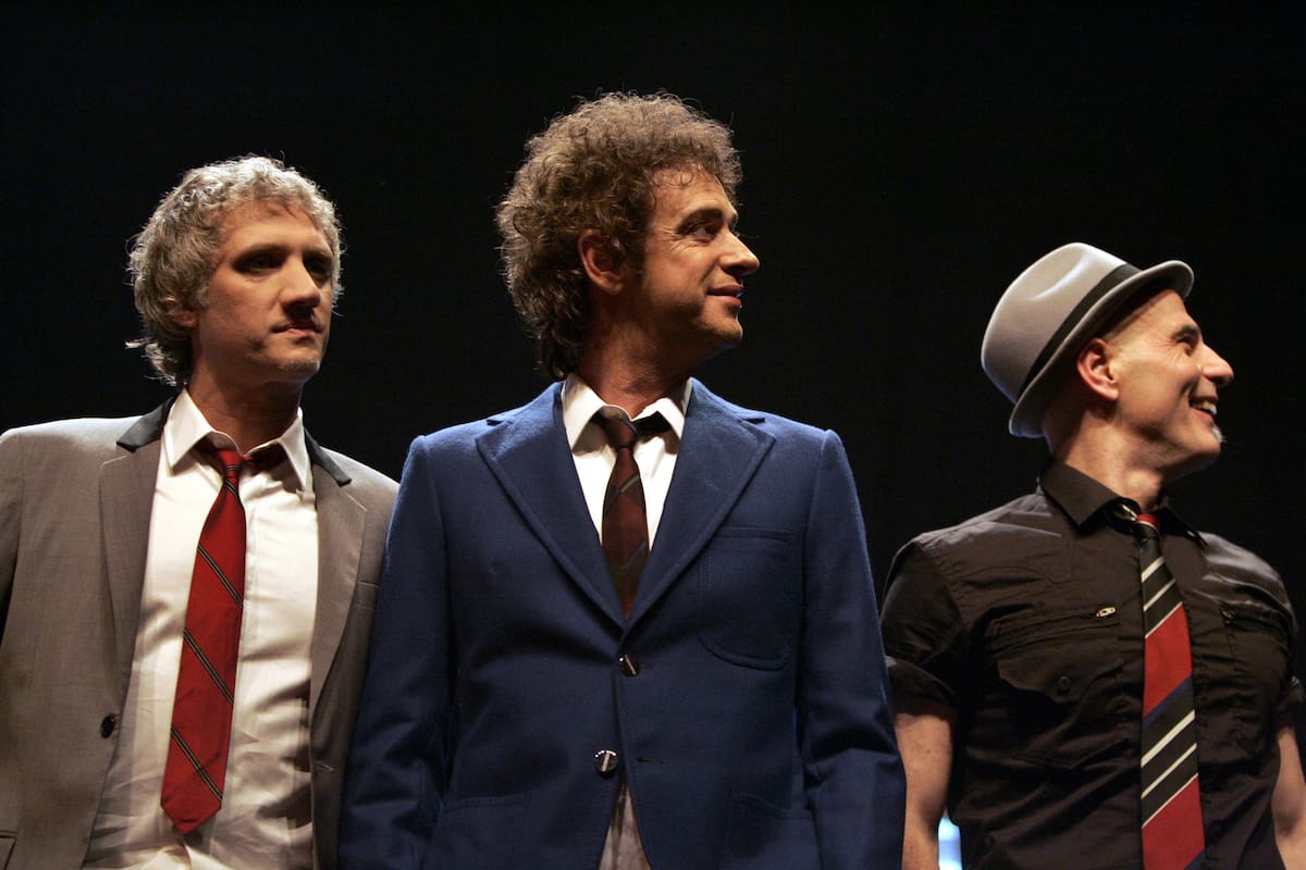 Soda Stereo en anunciando la gira despedida del 2007