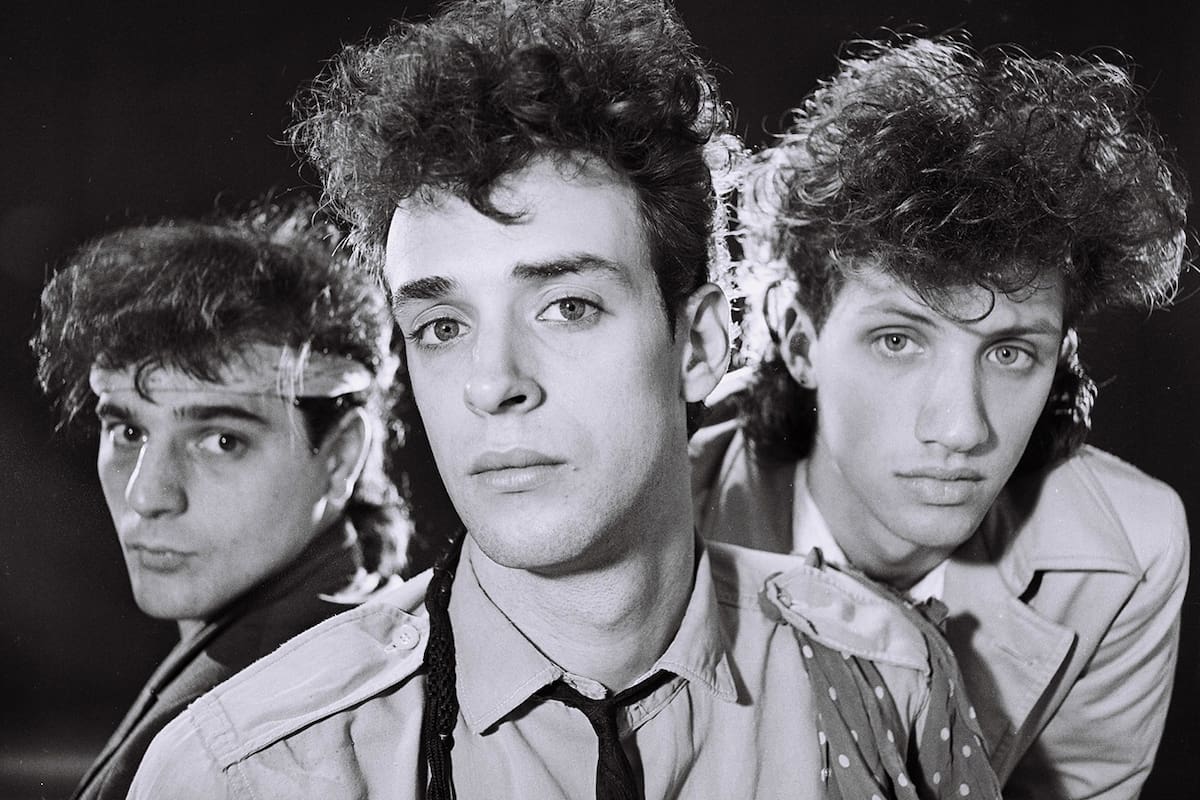Soda Stereo en sus comienzos, en una de las emblemáticas fotos que tomó por entonces Antonio Massa