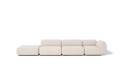 Sofá 'Dobra', otro de los muebles más destacados de la marca (Gentileza: Wentz)