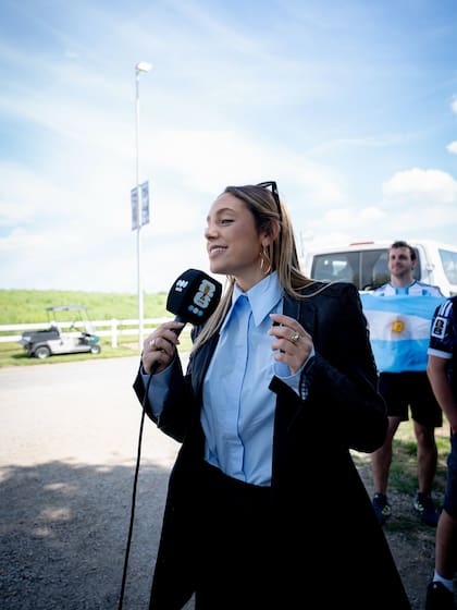 Sofi está realizando la cobertura del Mundial en Estados Unidos (Foto: @sofimmartinez)