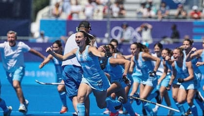 Sofía Cairó disfrutó París 2024 y anotó el penal decisivo para el tercer puesto de Argentina