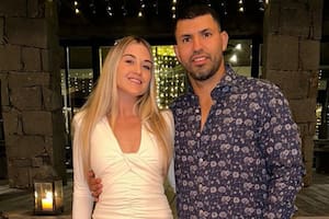 Sofía Calzetti mostró cómo está su pancita de embarazo antes de ir al show de Abel Pintos con el Kun