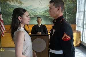 Sofia Carson y Nicholas Galitzine, los protagonistas de Corazones malheridos, la película que arrasa en Netflix