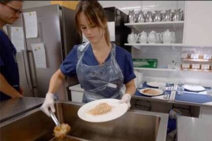 La princesa Sofía de Suecia en el hospital Sophiahemmet