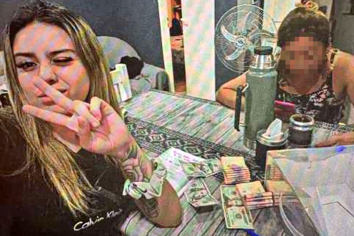 Sofía Gómez, sindicada cobradora de la organización criminal