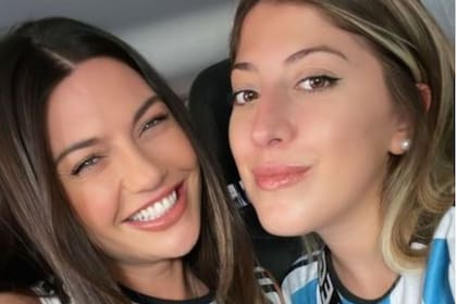 Sofía Jujuy, junto a su prima, mostró la previa de Argentina - Panamá