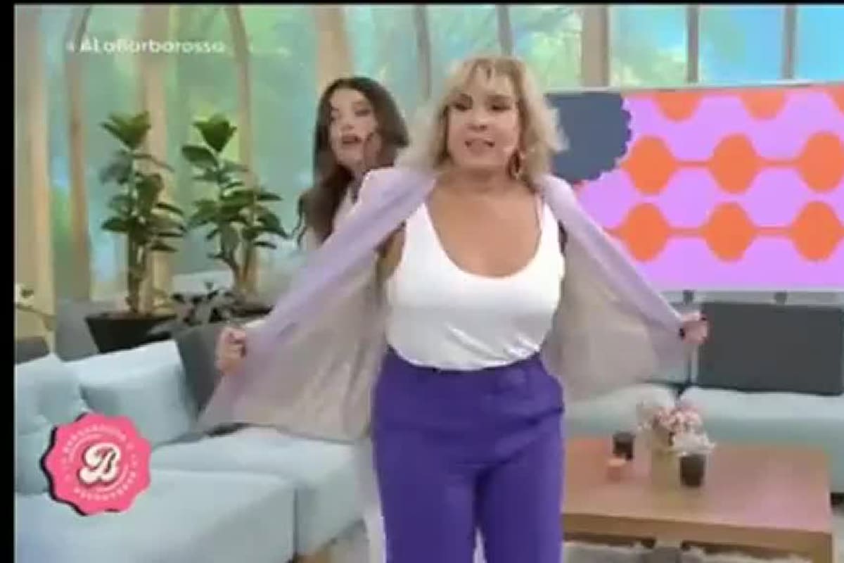 Sofia Jujuy sufrió un percance en vivo