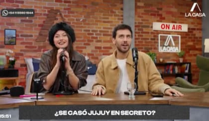 Sofía Jujuy y un ritual que sorprendió a todos (Foto: Captura TV)