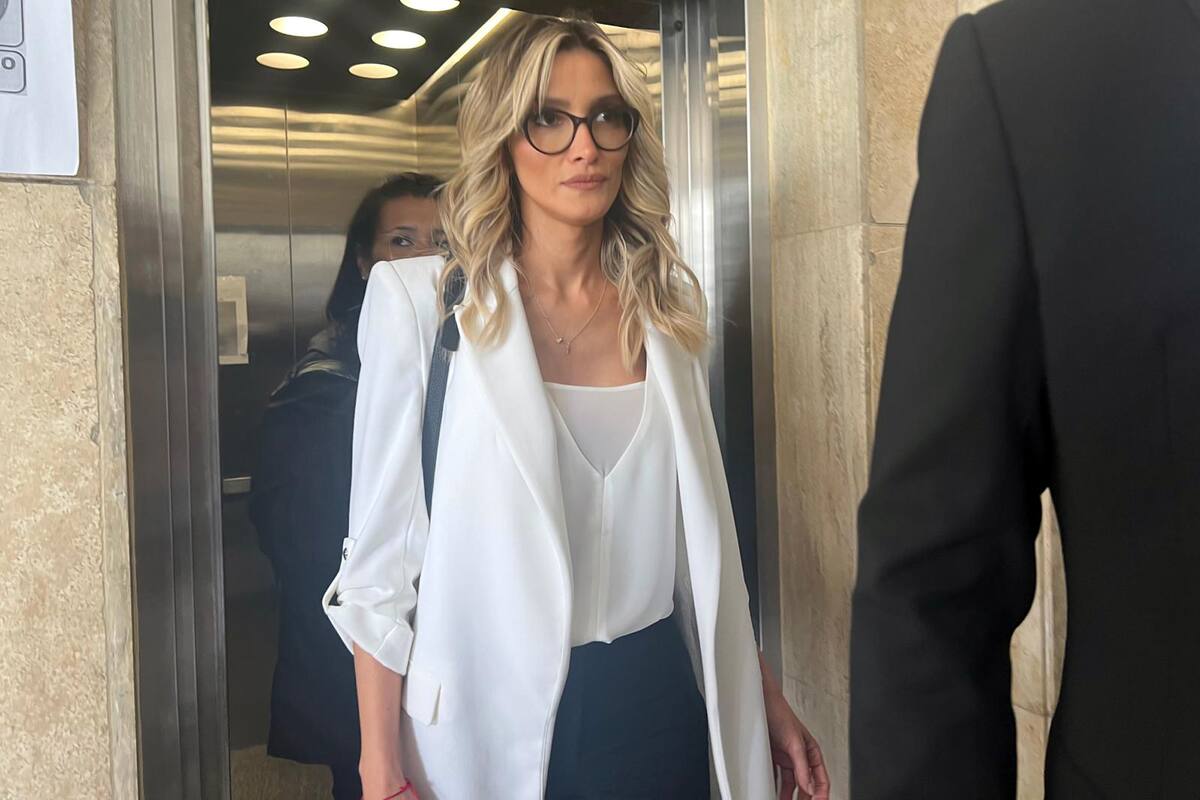 Sofía Pacchi llega a los tribunales de Comodoro Py