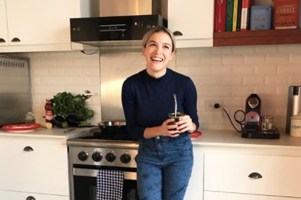 Sofía Pachano apostó a los detalles retro para su cocina personalizada
