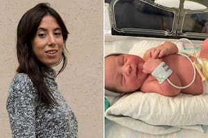 Sofía Sarkany pudo conocer a su hijo