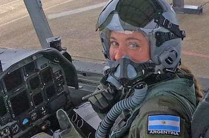 Sofía comandó las aeronaves de una de las fuerzas aéreas más poderosas del mundo