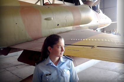 Sofía estudió enla Escuela de Aviación Militar de Córdoba