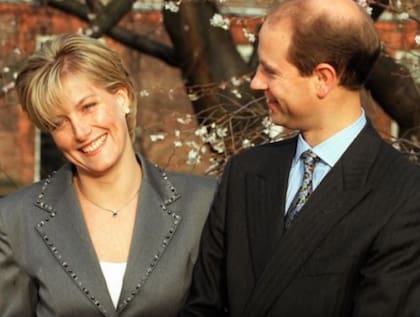 Sofía y Eduardo de Wessex