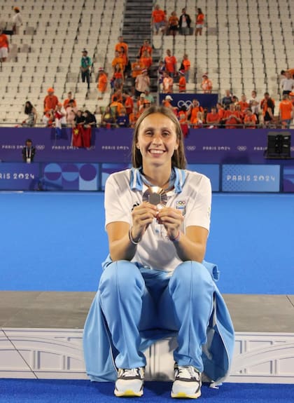 Sofía y la medalla de bronce en París 2024