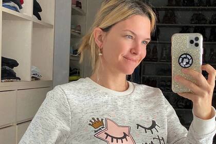 Sofía Zámolo en elmomento más feliz de su vida.