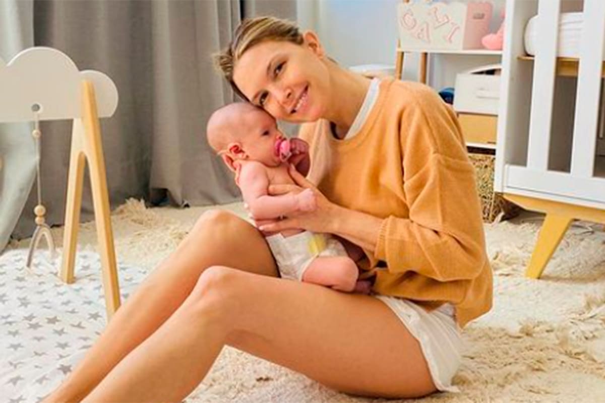 Sofía Zámolo le dedicó un emotivo posteo a su hija California