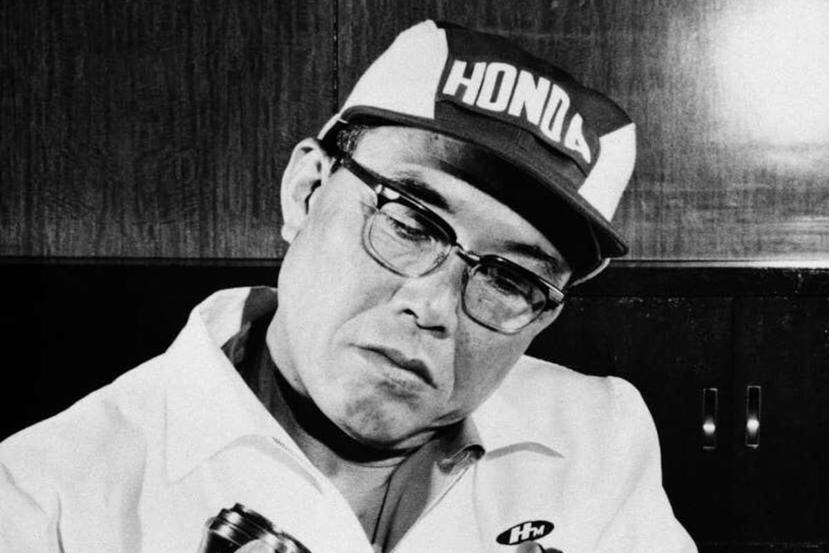 Soichiro Honda, el fundador de la emblemática compañía automtoriz