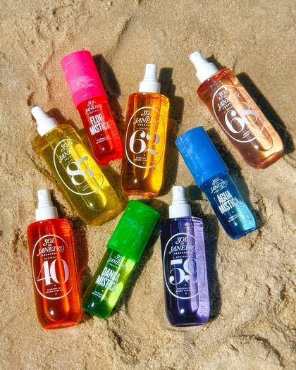 Sol de Janeiro tiene alrededor de 8 fragancias con aromas distintos