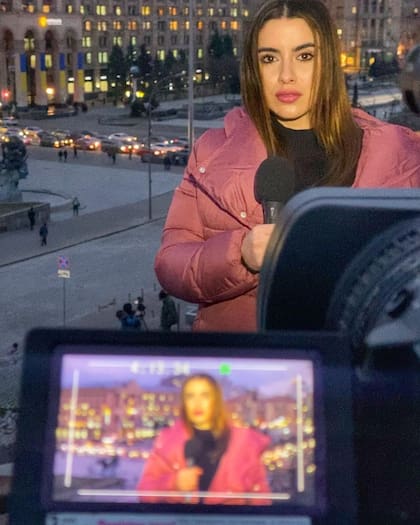 Sol Macaluso se encuentra trabajando en Ucrania desde el momento que sufrió la primera invasión por parte de tropas rusas