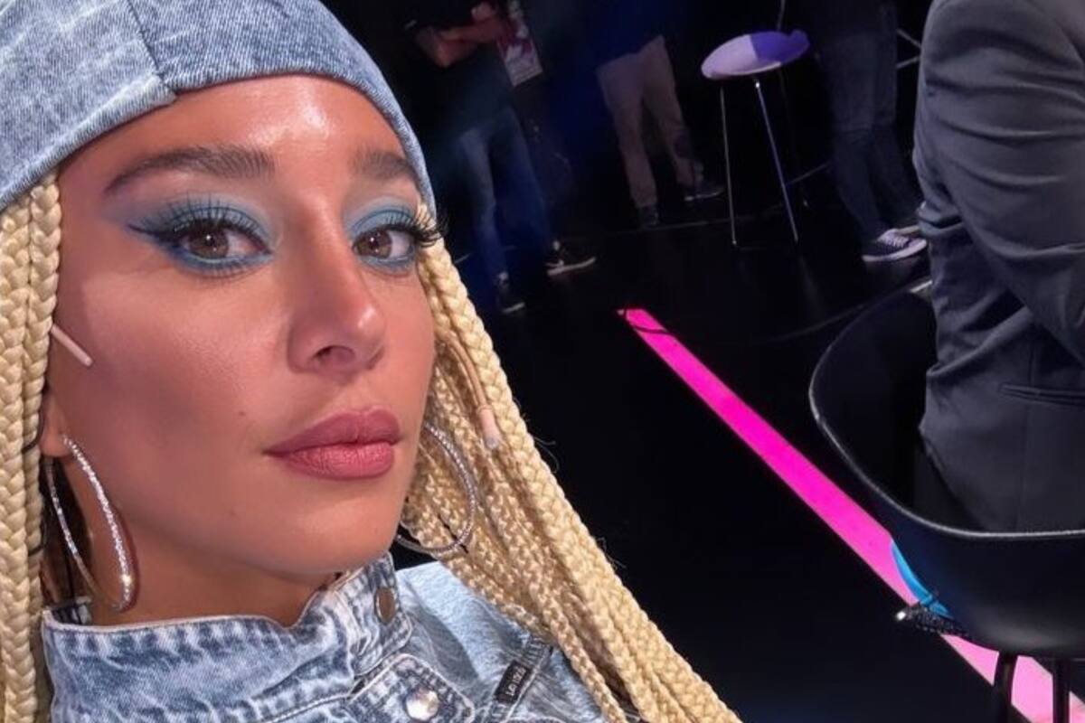 Sol Pérez impactó con su look full denim