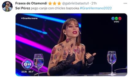 Sol Pérez se convirtió en tendencia debido a su peculiar look