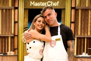 Sol Pérez y su novio Guido Mazzoni.