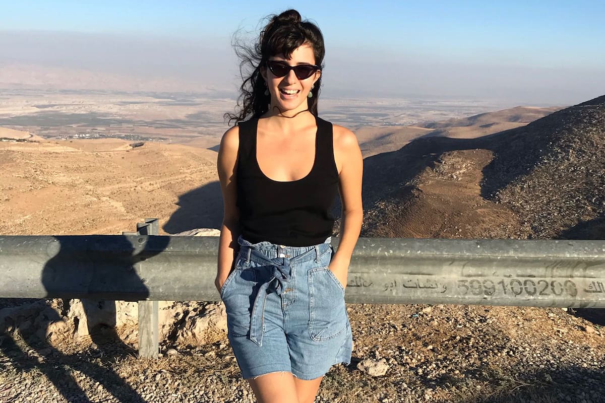 Sol Portais vive hace cinco años en Israel, más precisamente en la zona vieja de Tel Aviv