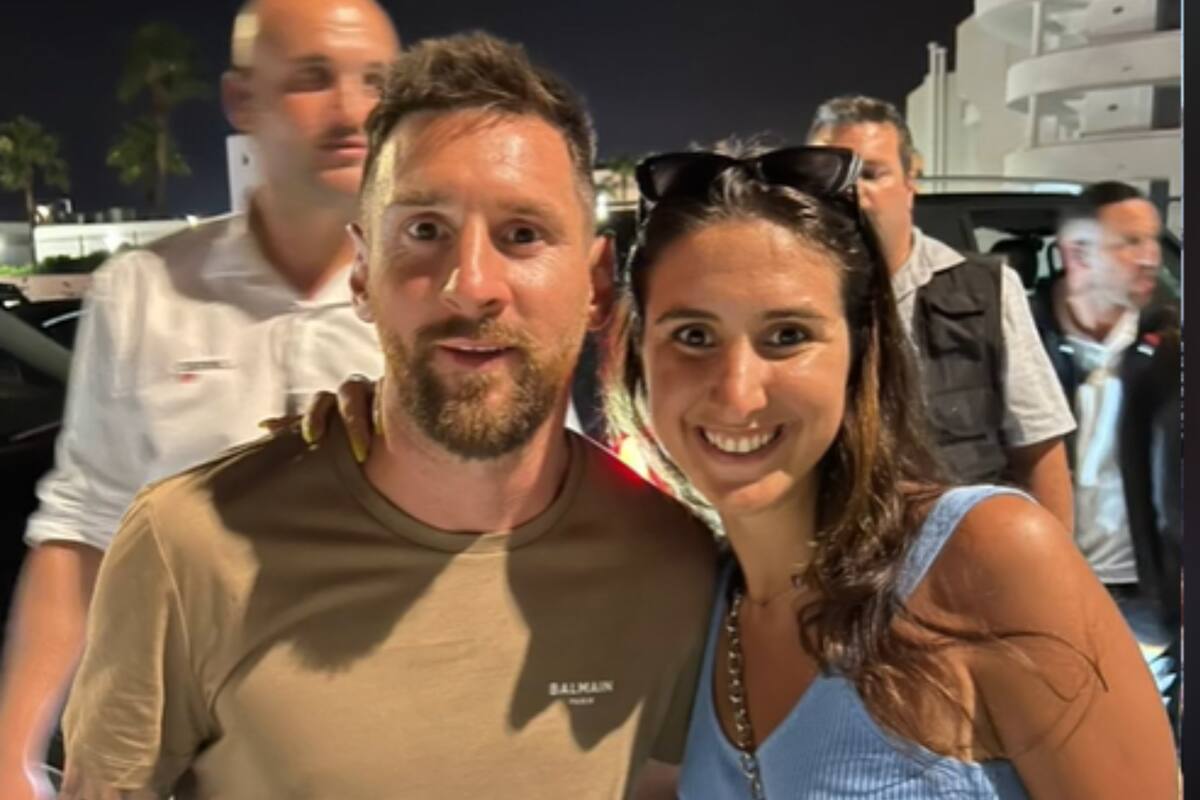 Sol se encontró con Messi en Ibiza, pero le cambió el nombre a "Leonardo" y las redes no la perdonaron