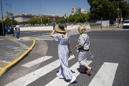 Sol y mucho calor en Buenos Aires