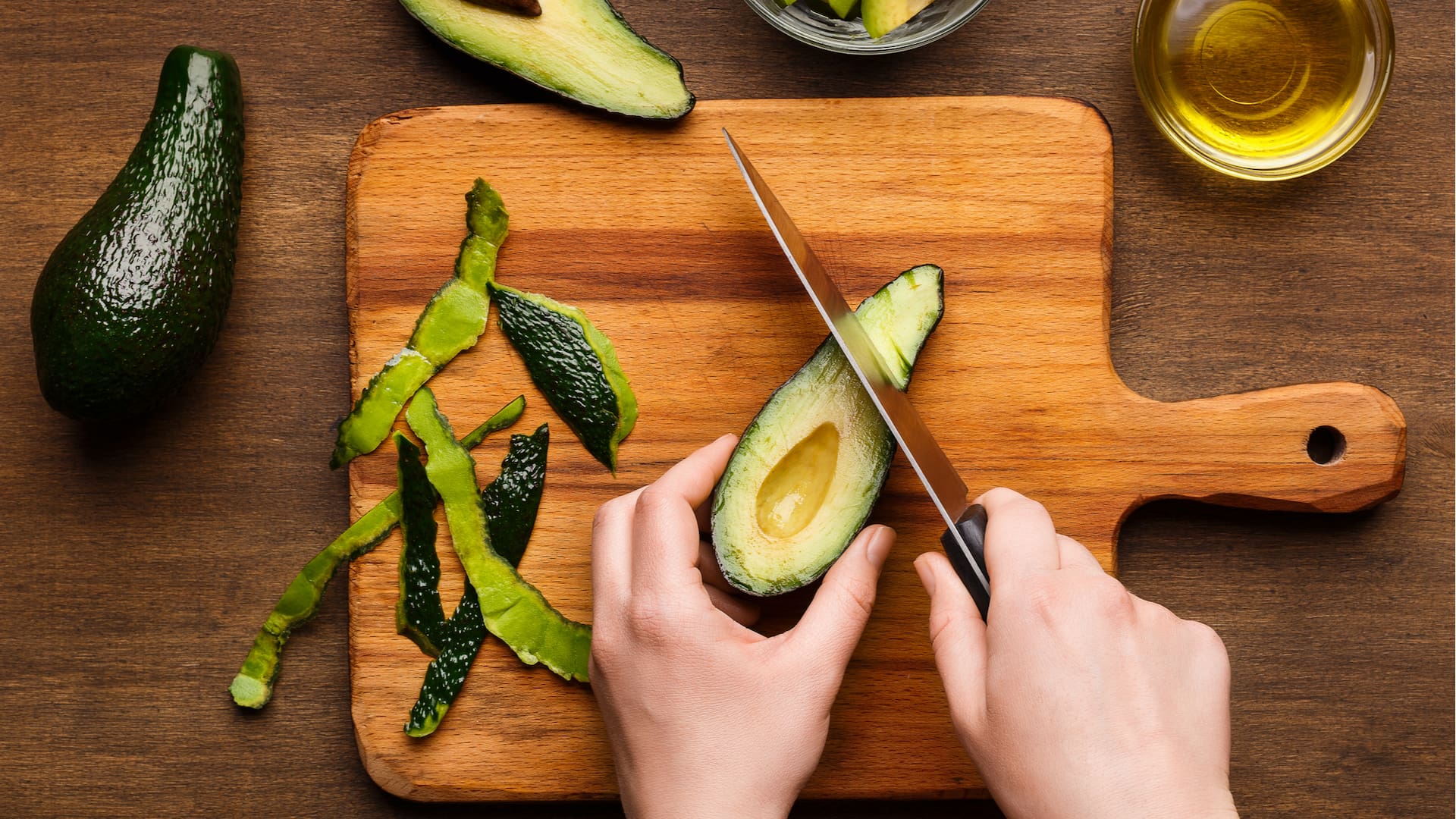 Sola, con un chorrito de limón o aceite de oliva, la palta es un aliado de la alimentación saludable.