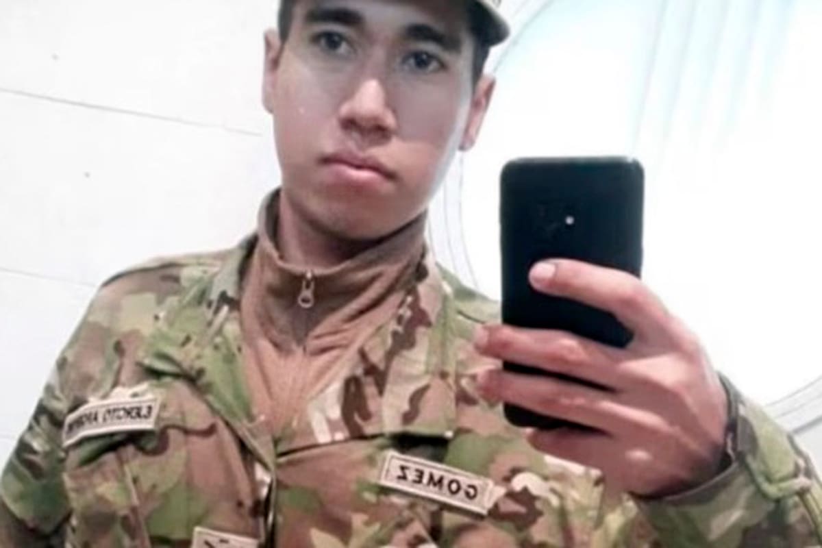 Soldado del ejercito que se mató en la quinta de olivos