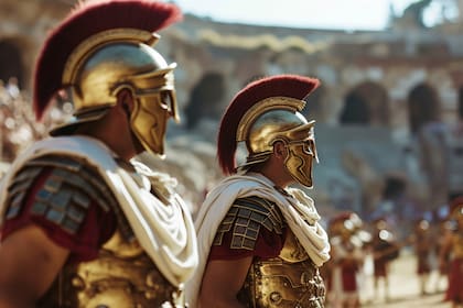 Soldados de la antigua Roma (Foto de carácter ilustrativa: Freepik)