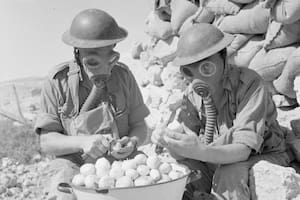 Las fotos de la Segunda Guerra Mundial que revelaron la vida cotidiana de los soldados en África