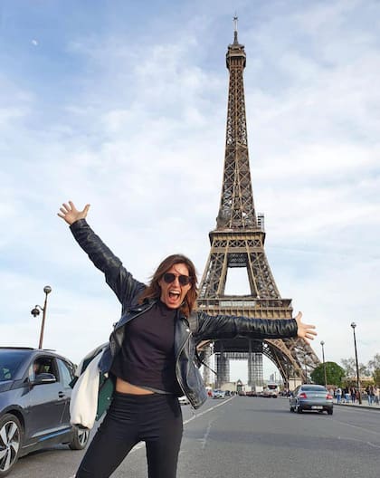 Sole compartió fotos desde Paris. Imagen: @sole_pastorutti