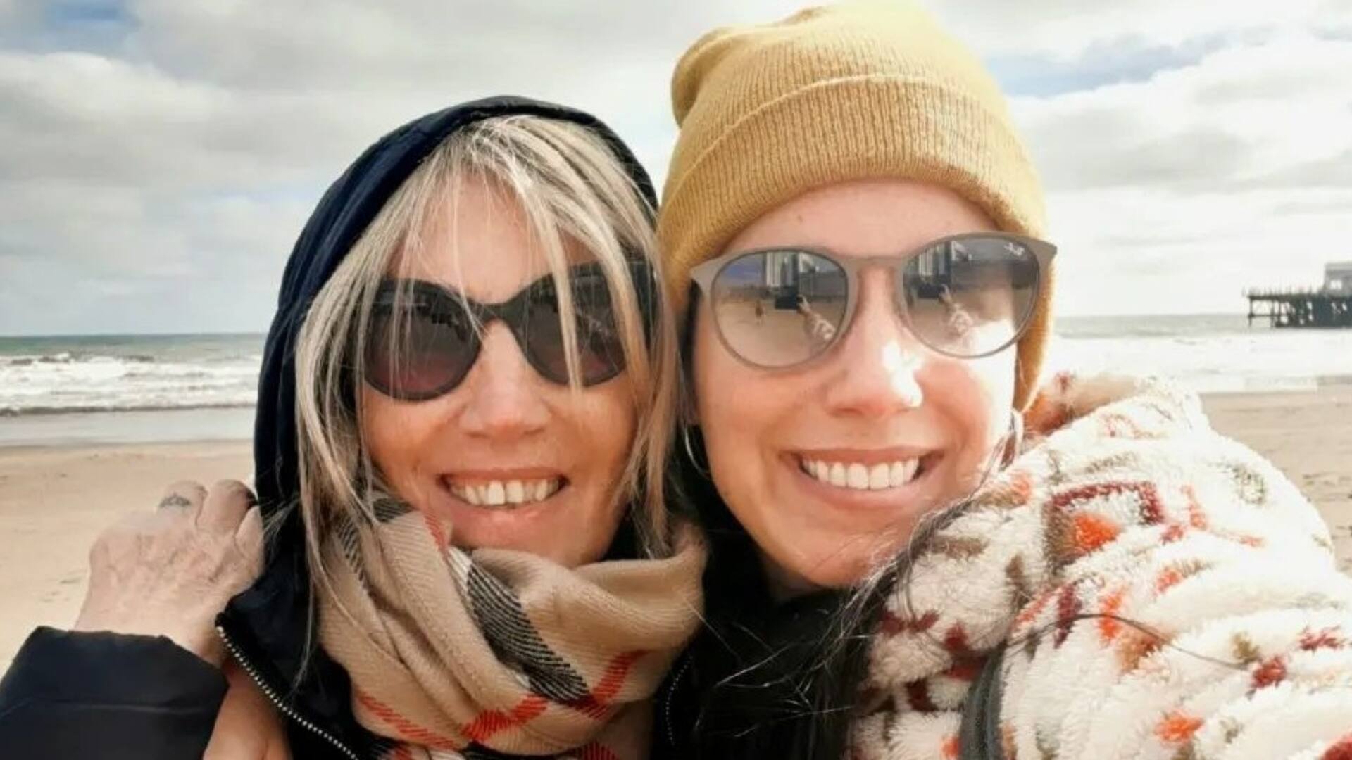 Sole y su mamá, su gran compañera de la vida.
