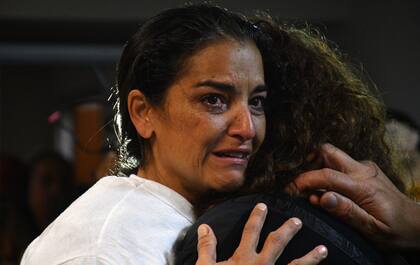 Soledad Laciar, madre de la víctima, muy conmocionada en la última audiencia del juicio