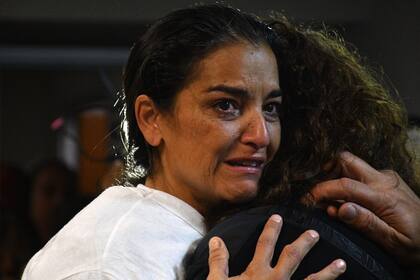 Soledad Laciar, madre del asesinado adolescente Blas Correas