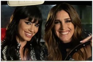 Soledad Pastorutti compartió camarín con Lali Espósito y le dejó un inesperado mensaje escrito en el espejo
