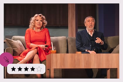 Soledad Silveyra y Luis Brandoni en ¿Quién es quién?, dirigida por Héctor Díaz