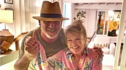 Soledad Silveyra y su novio argentino radicado en Brasil